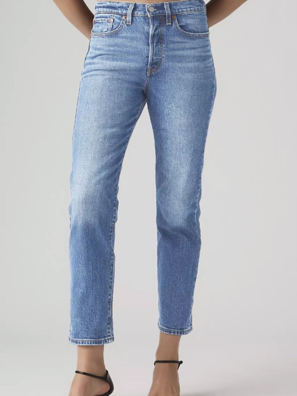 Levi's Light Blue Straight Leg Jeans